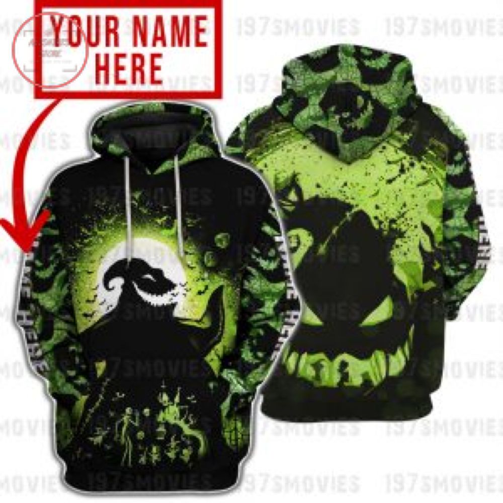 Oogie Boogie The Nightmare 3d Hoodie