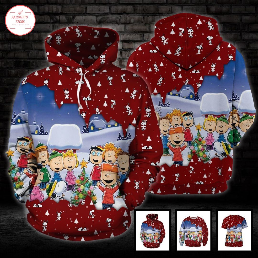 Peanuts Snoopy Christmas 3D Hoodie