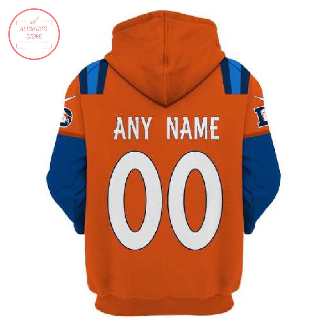 Personalized Denver Broncos 3D Hoodie