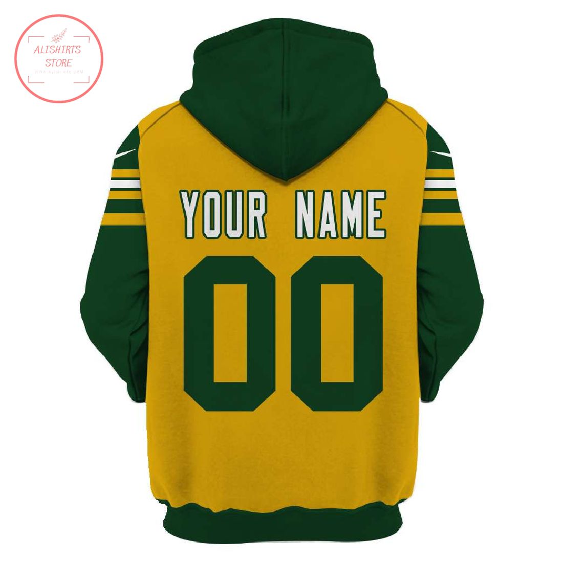 Personalized Green Bay Packers 3D Hoodie