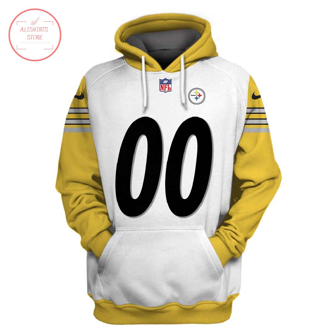 Personalized Pittsburgh Steelers 3D Hoodie