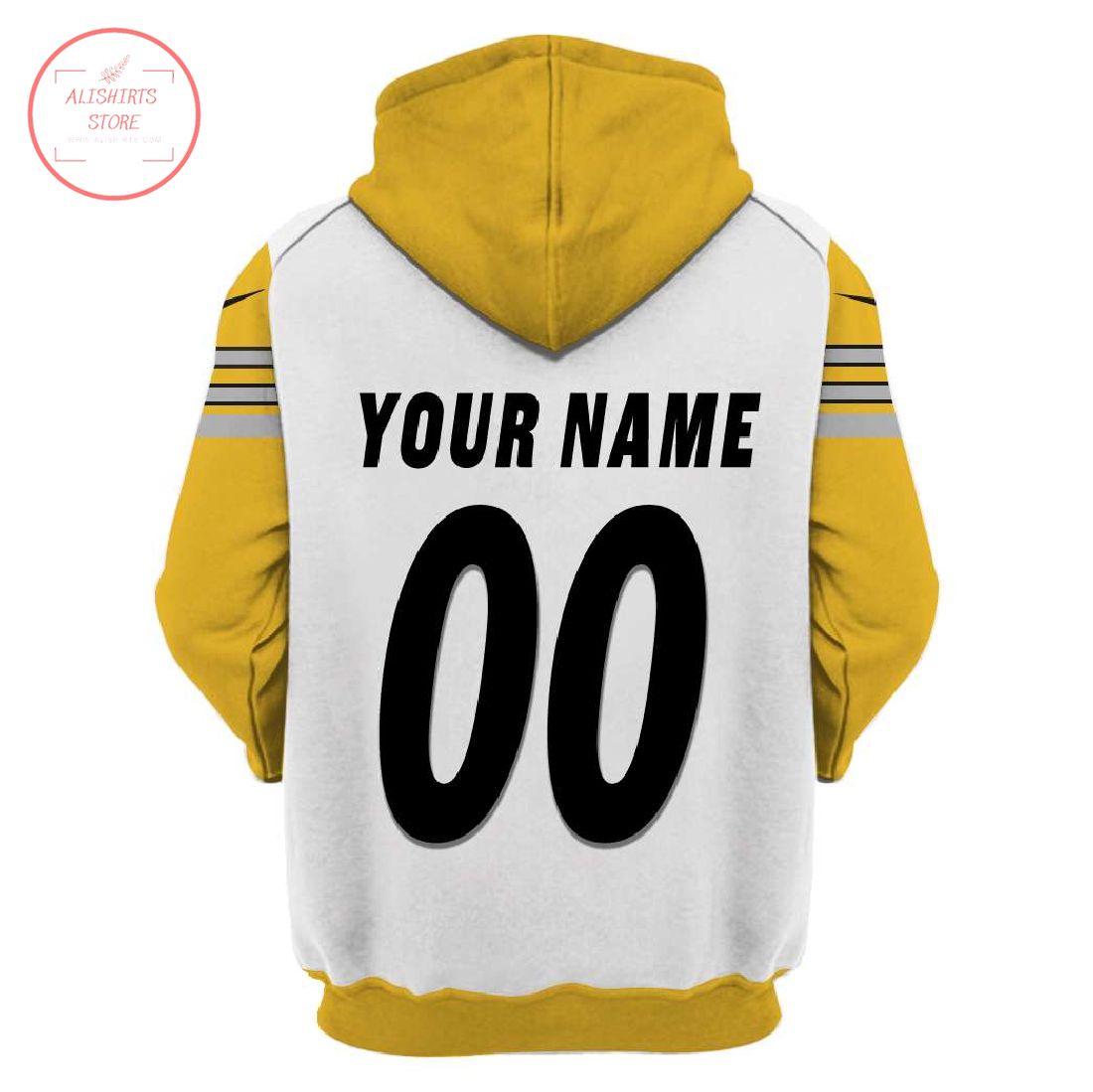 Personalized Pittsburgh Steelers 3D Hoodie