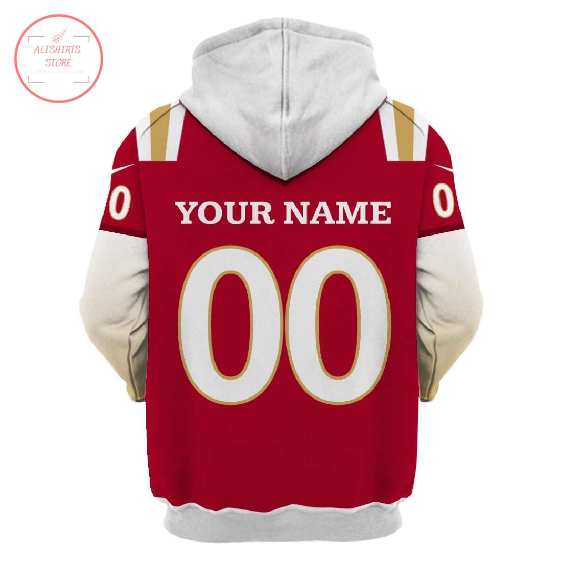 Personalized San Francisco 49ers 3D Hoodie