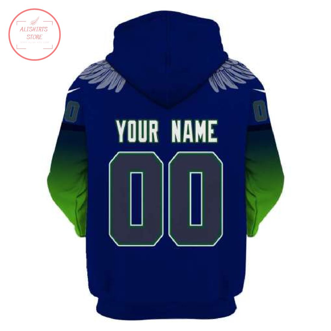 Personalized Seattle Seahawks 3D Hoodie