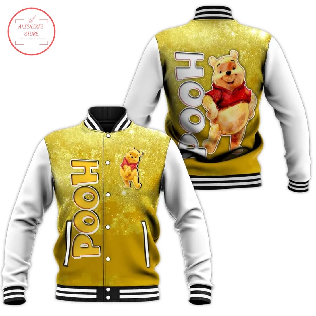 Pooh Bear Disney Letterman Jacket