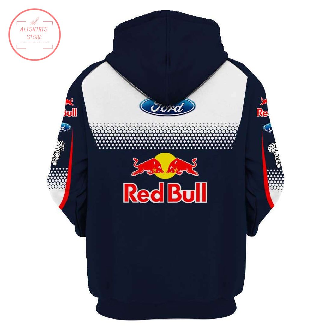Redbull Ford 3d Personalized Hoodie