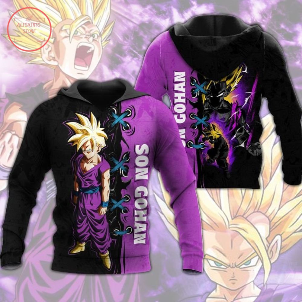 Son Gohan Saiya Dragonball Hoodie