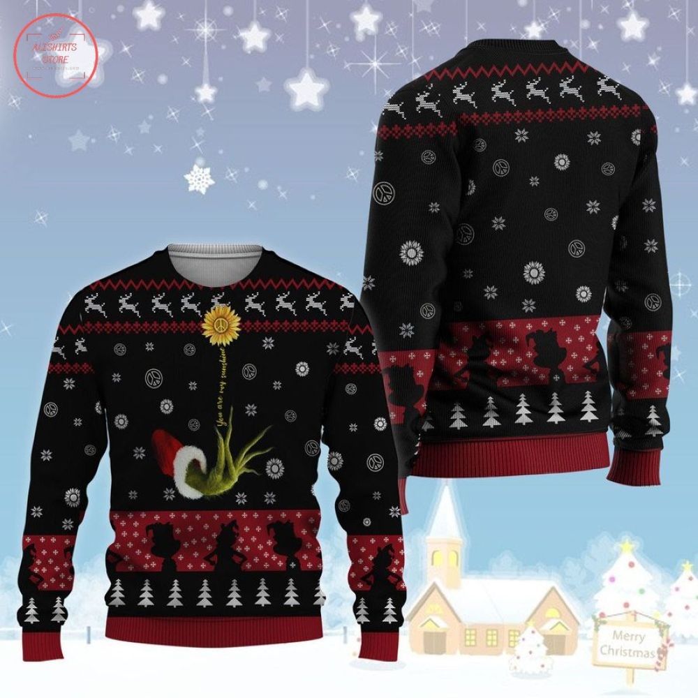 Sunflower Xmas Ugly Christmas Sweater