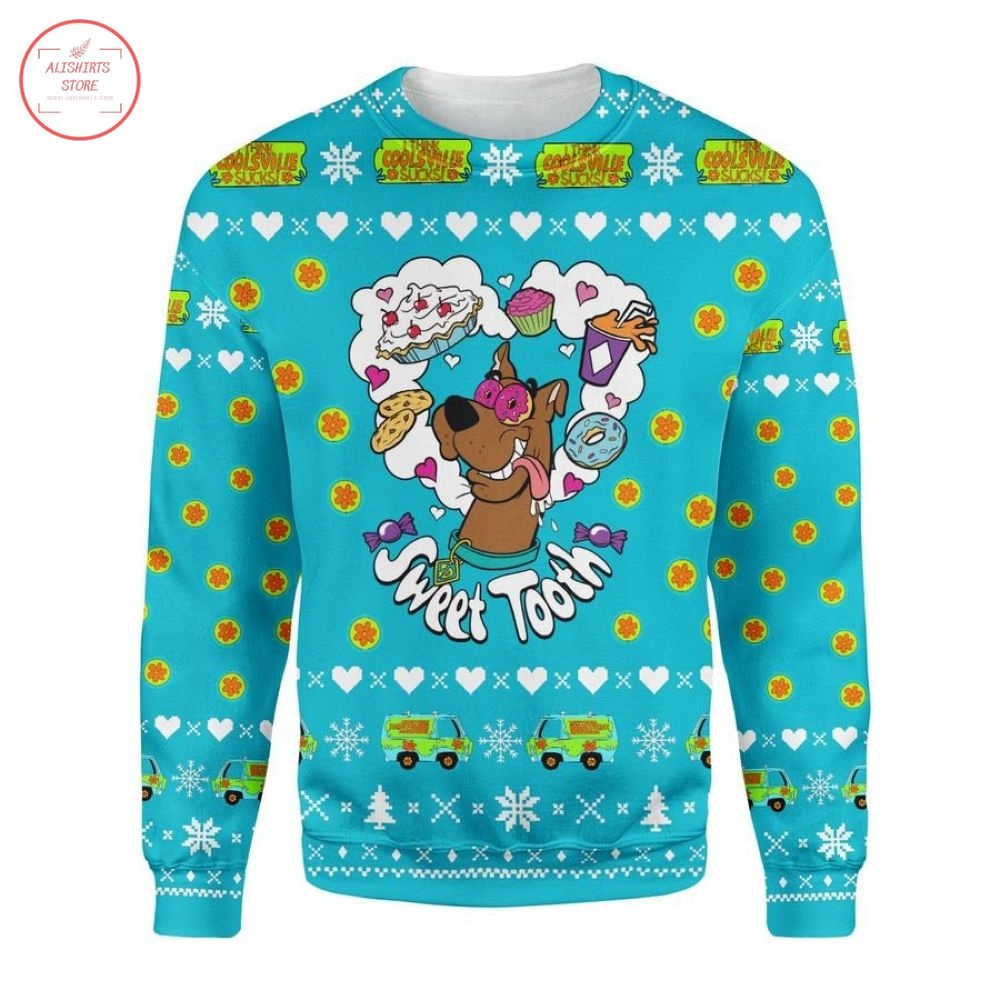 Sweet Tooth Scooby Doo Ugly Christmas Sweater