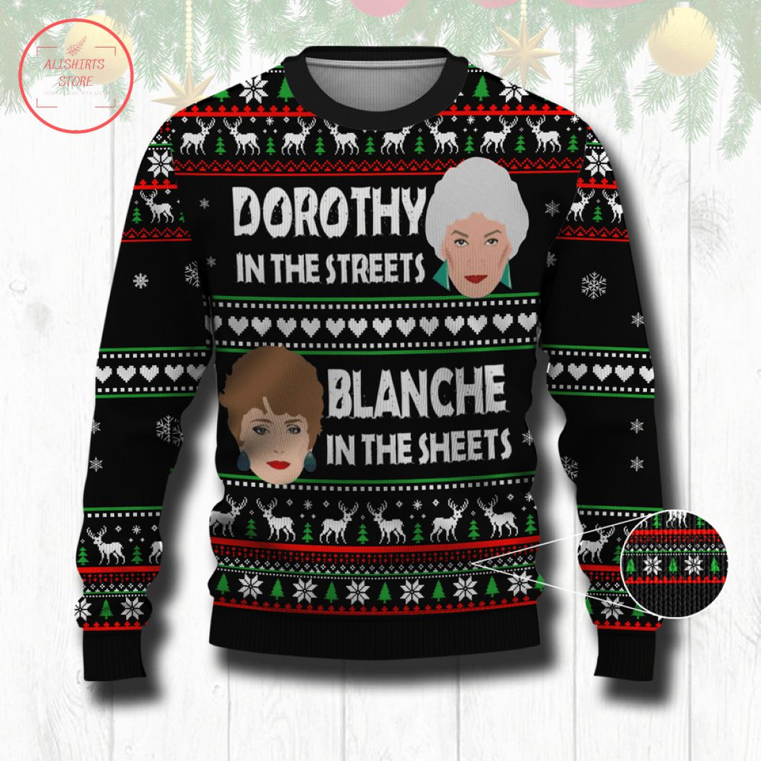 The Golden Girls Ugly Christmas Sweater