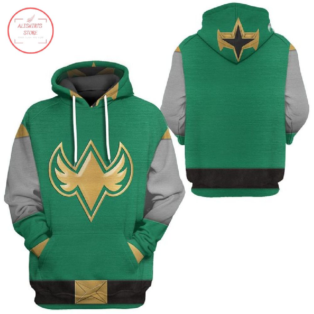 The Green Samurai Rangers Ninja Hoodie