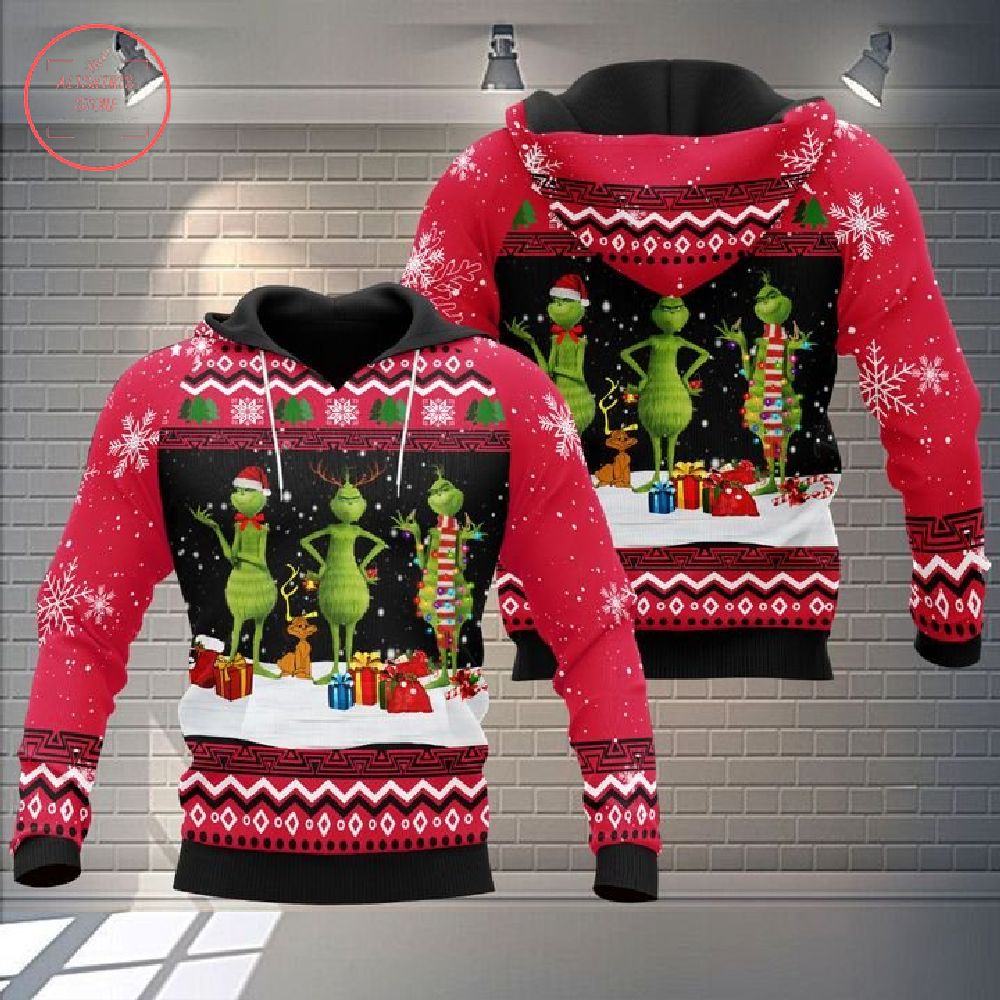 The Grinch In Christmas 3D Hoodie