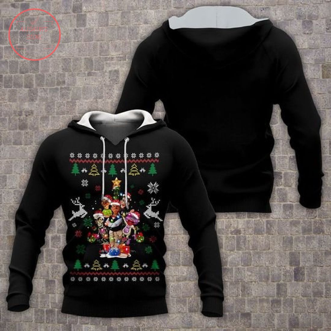 Jeff Dunham Christmas 3D Hoodie