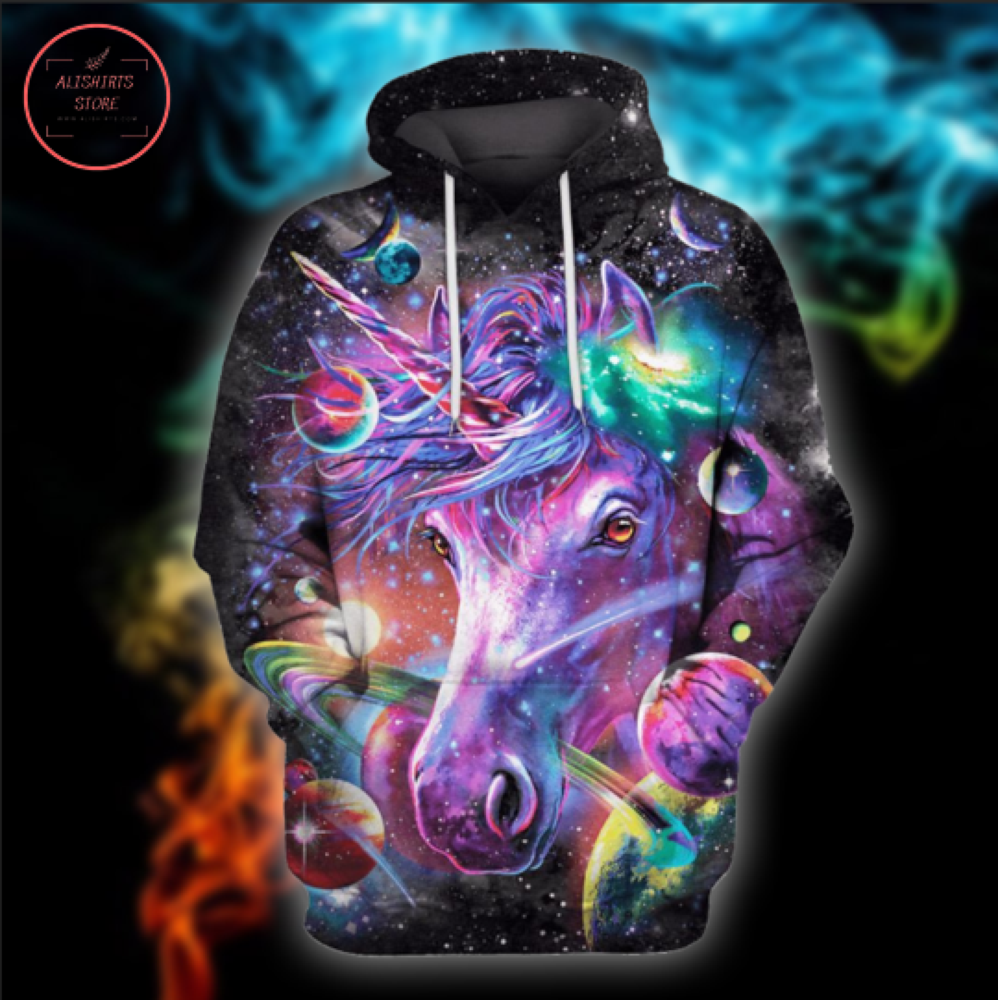 Unicorn 3D All Over Print Hoodie