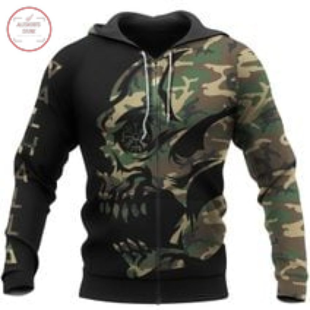 Viking Camo Vegvisir Hoodie