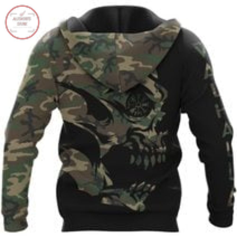 Viking Camo Vegvisir Hoodie