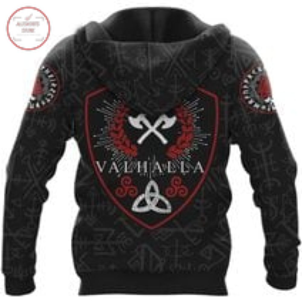 Viking Until Valhalla 3D Hoodie