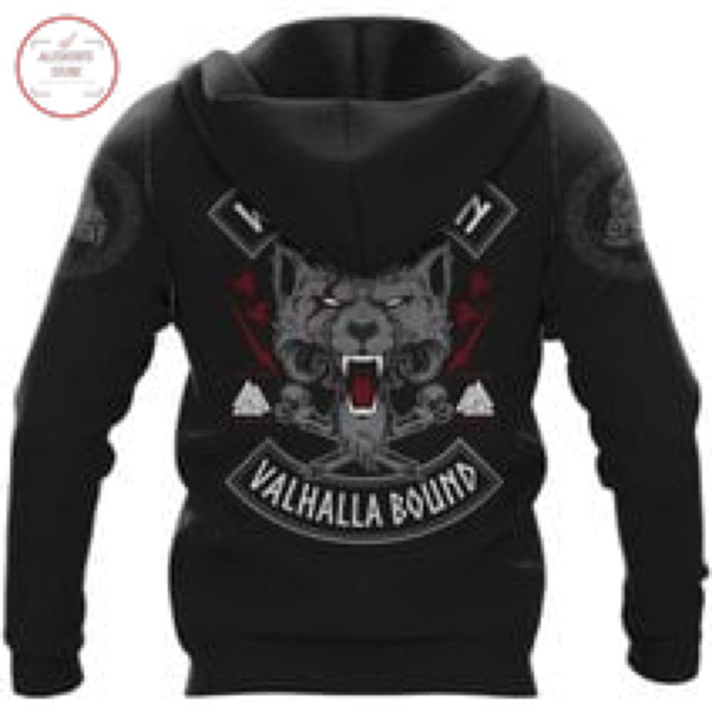 Viking Wolf Of Odin 3D Hoodie