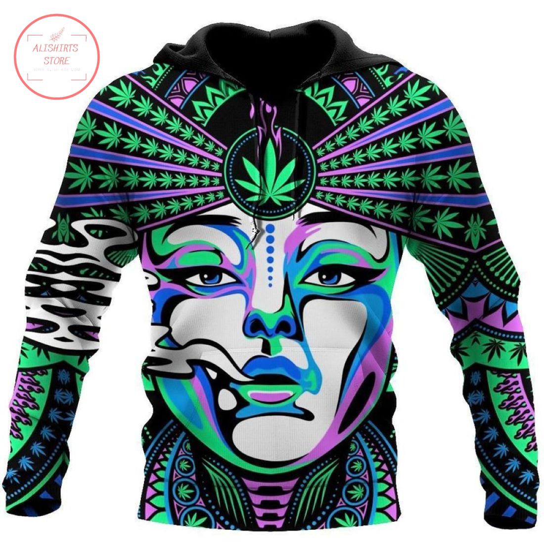 Canabis Dream Hippie 3D Hoodie