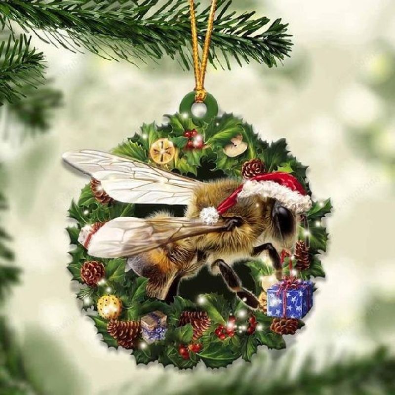 Bee Christmas Gift Ornament