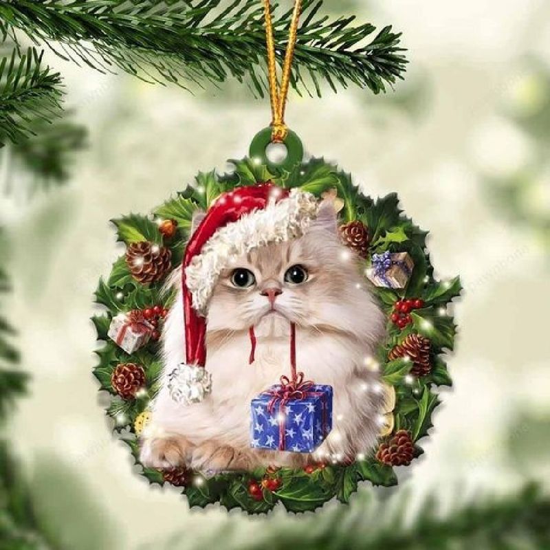 British Longhair Christmas Gift Ornament