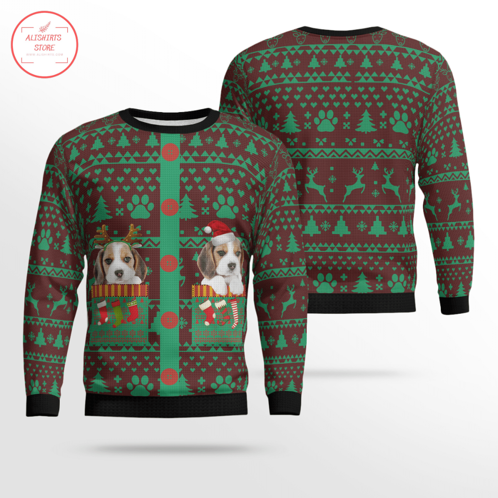 Beagle Dog Gift Ugly Christmas Sweater