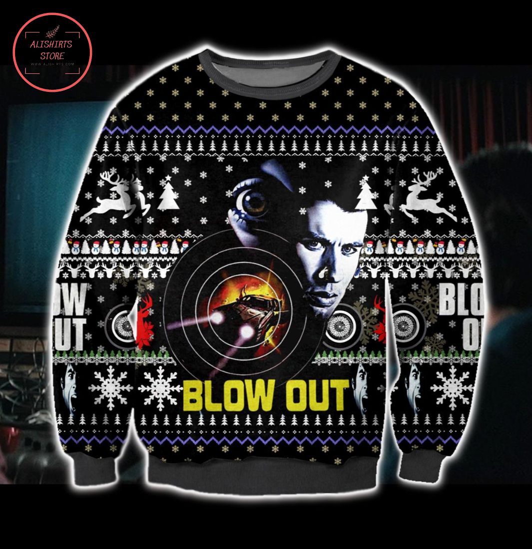 Blow Out Ugly Christmas Sweater