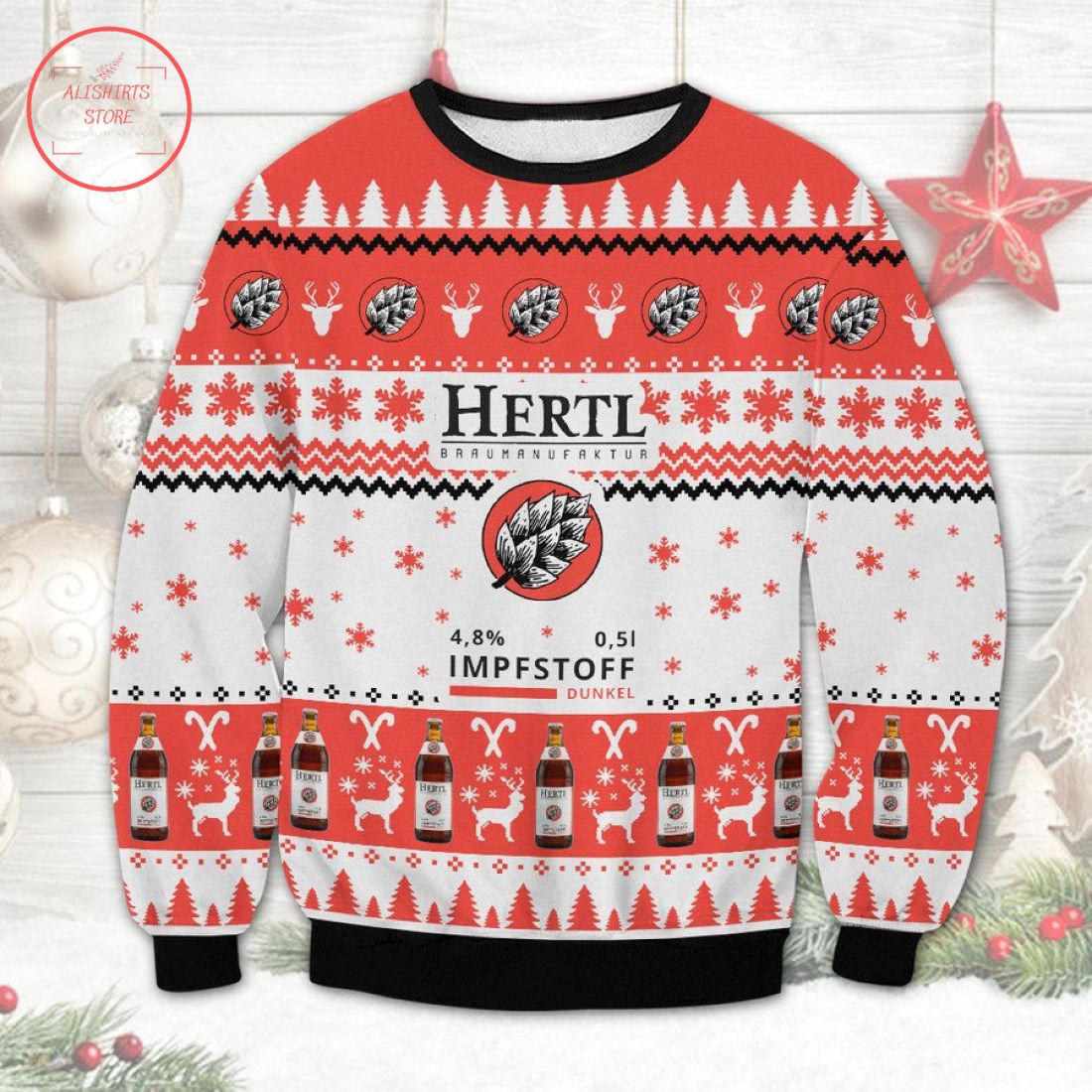 Braumanufaktur Hertl Ugly Christmas Sweater