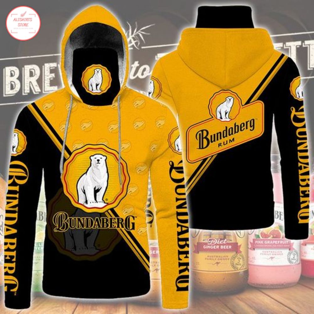 Bundaberg Brewed Drinks Mask Logo Hoodie 3d