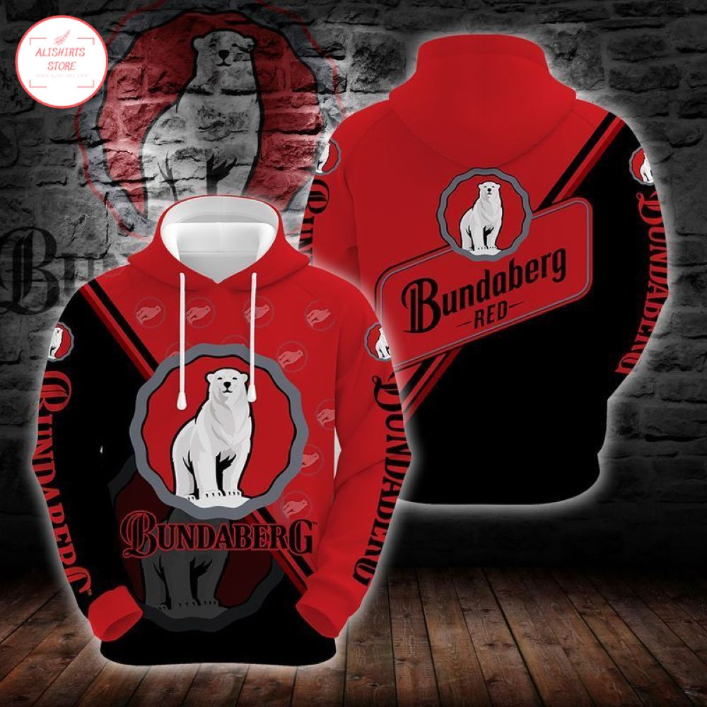 Bundaberg Brewed Drinks Red Hoodie 3d