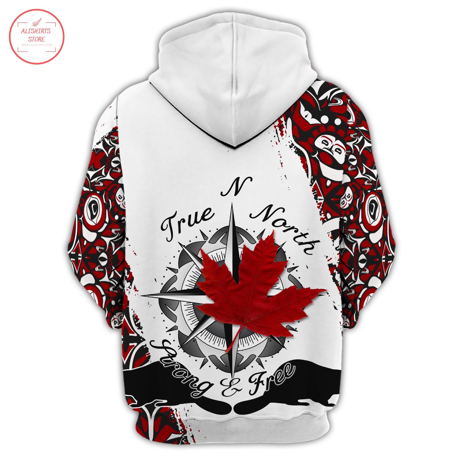 Canada True N North Personalized Hoodie 3d