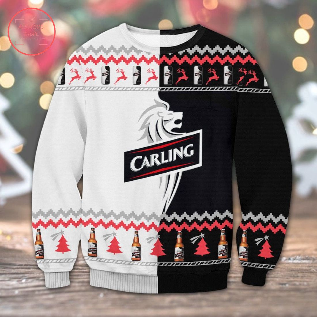 Carling Ice Ugly Christmas Sweater