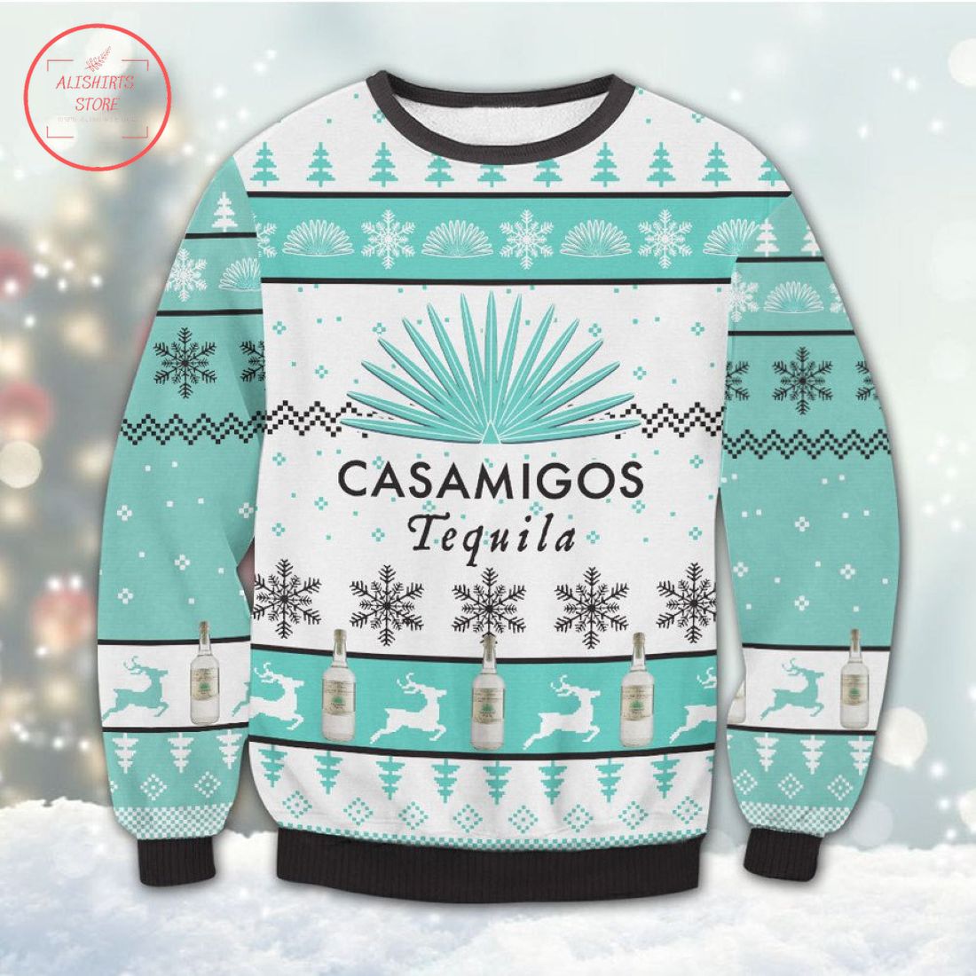 Casamigos Tequila Ugly Christmas Sweater