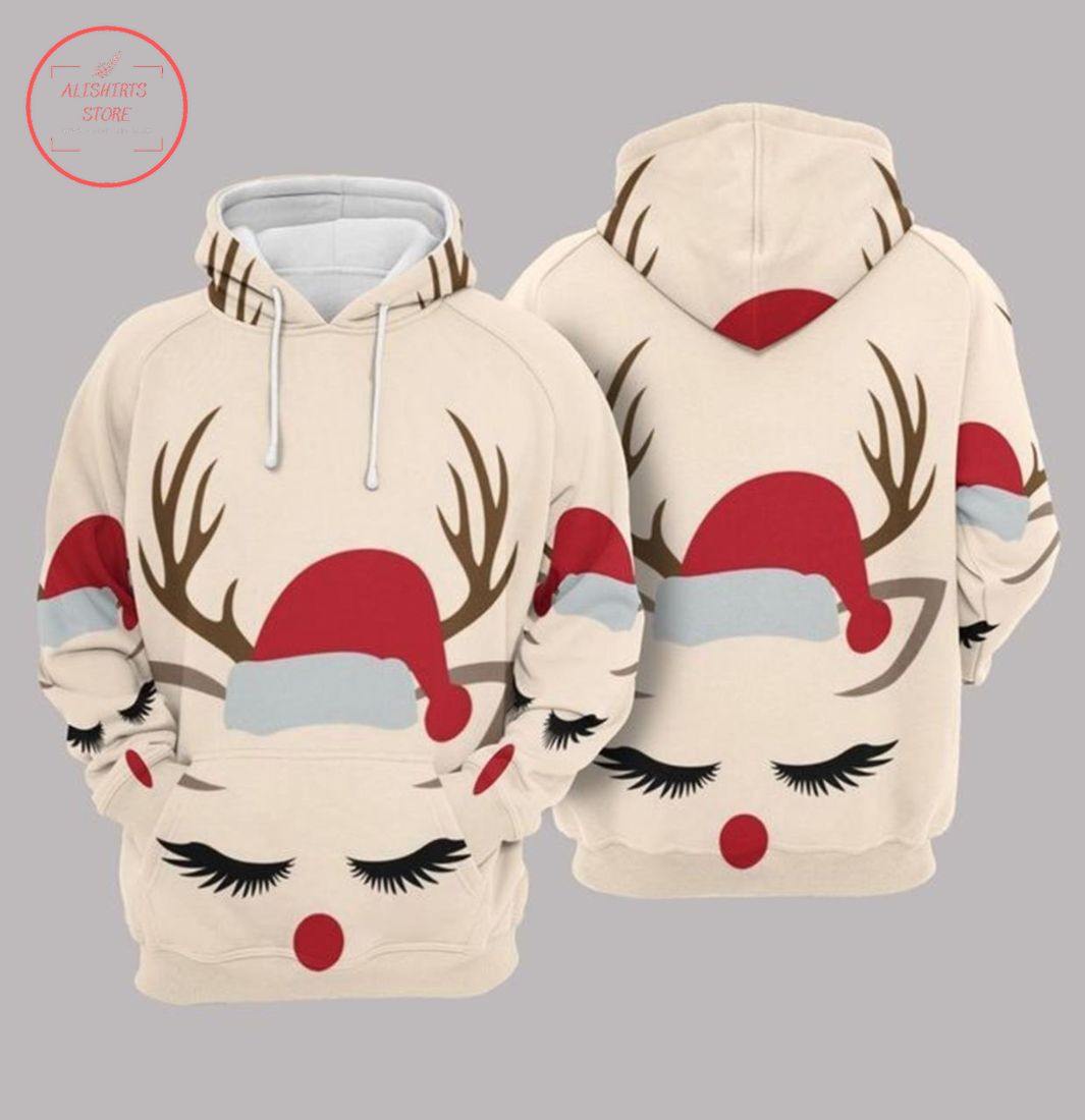 Christmas Cream Popular 3D Printed Sublimation Hoodie