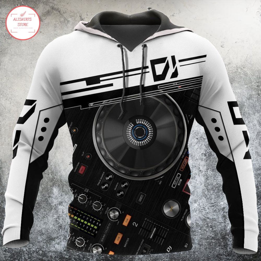 DJ Player Music 3D Hoodie Shirts