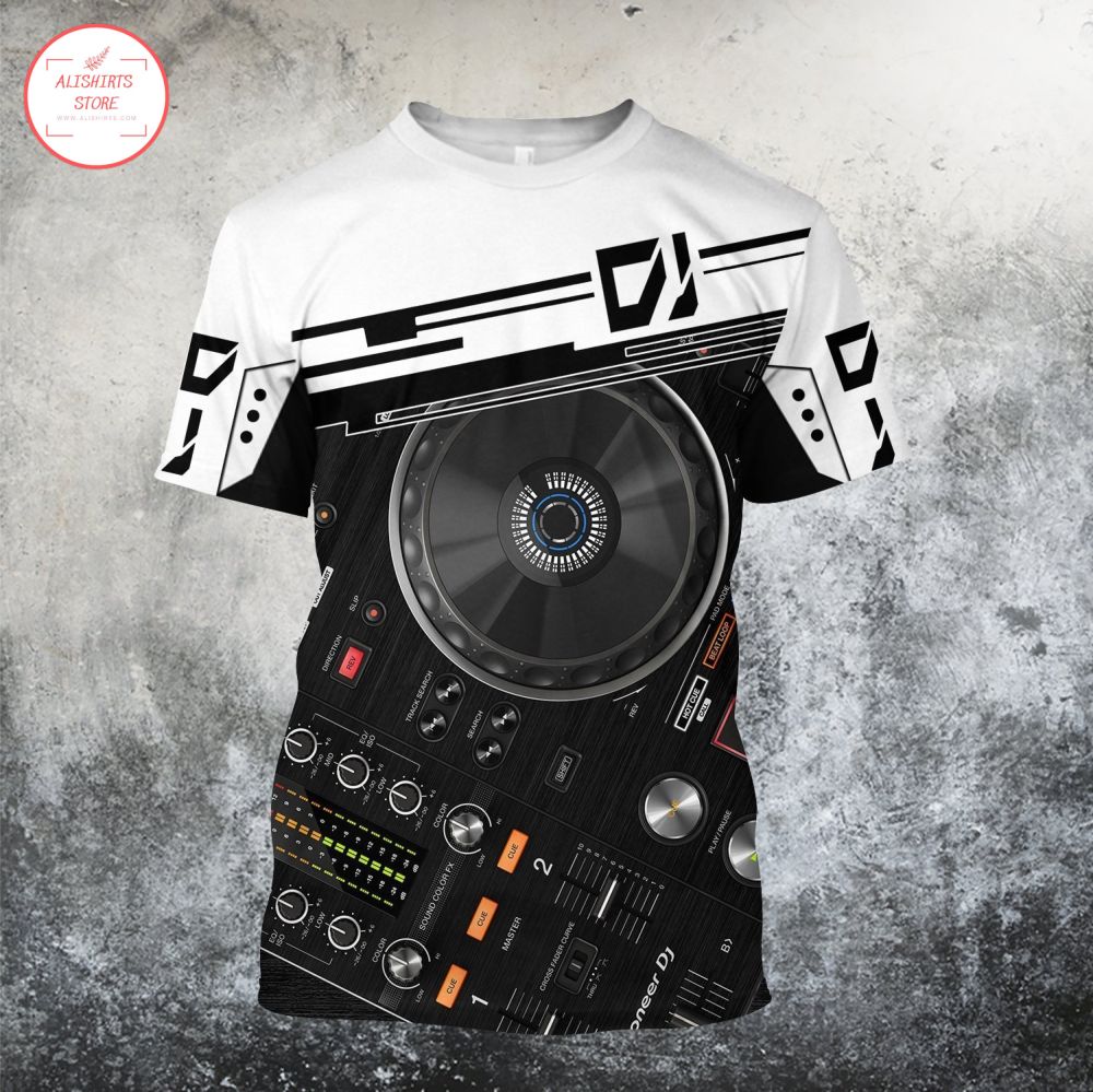 DJ Player Music 3D Hoodie Shirts