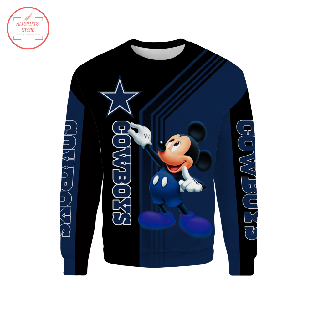 Dallas Cowboys Mickey Mouse Ugly Sweater