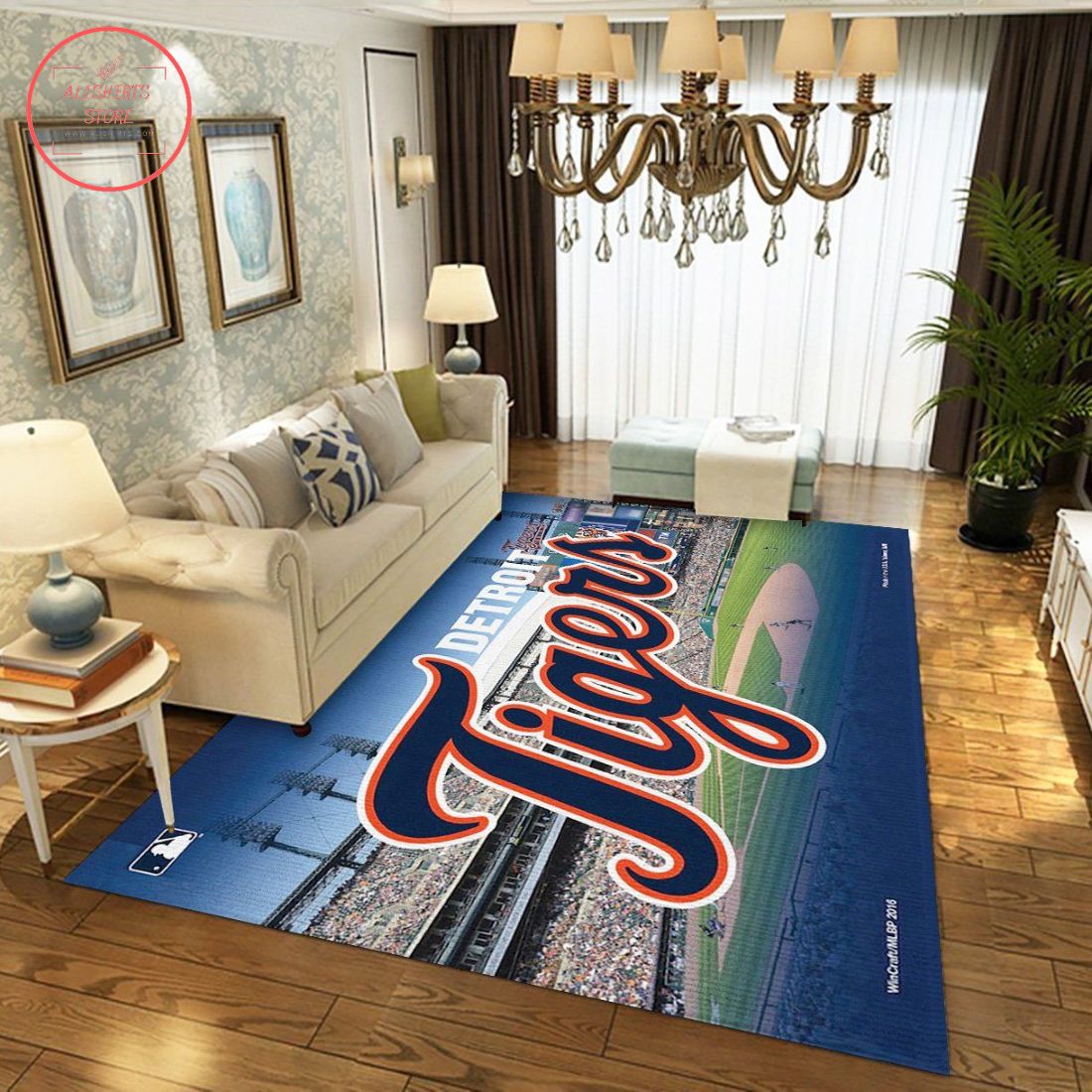 Detroit Tigers Wincraft MLB Rug Carpet