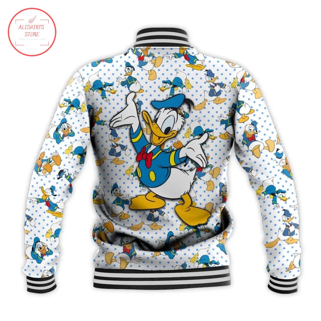 Disney Donald Duck Varsity Baseball Jacket