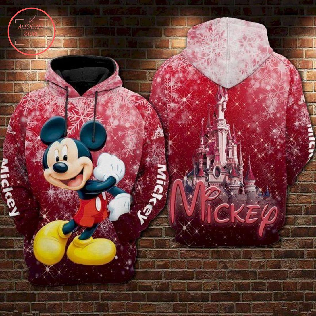 Frozen Mickey Mouse All Over Printed Hoodie