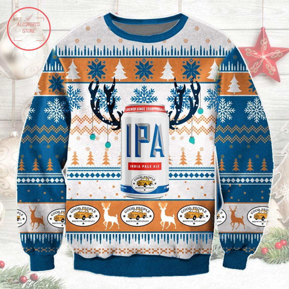 Good People IPA Ugly Christmas Sweater