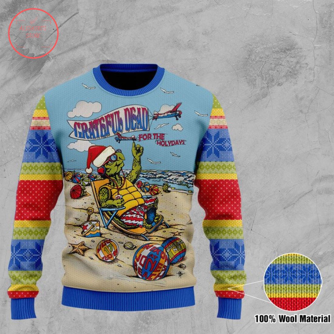 Grateful Dead Ugly Christmas Sweater