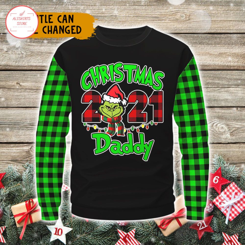 Grinch in Christmas 2021 Hoodie Shirts