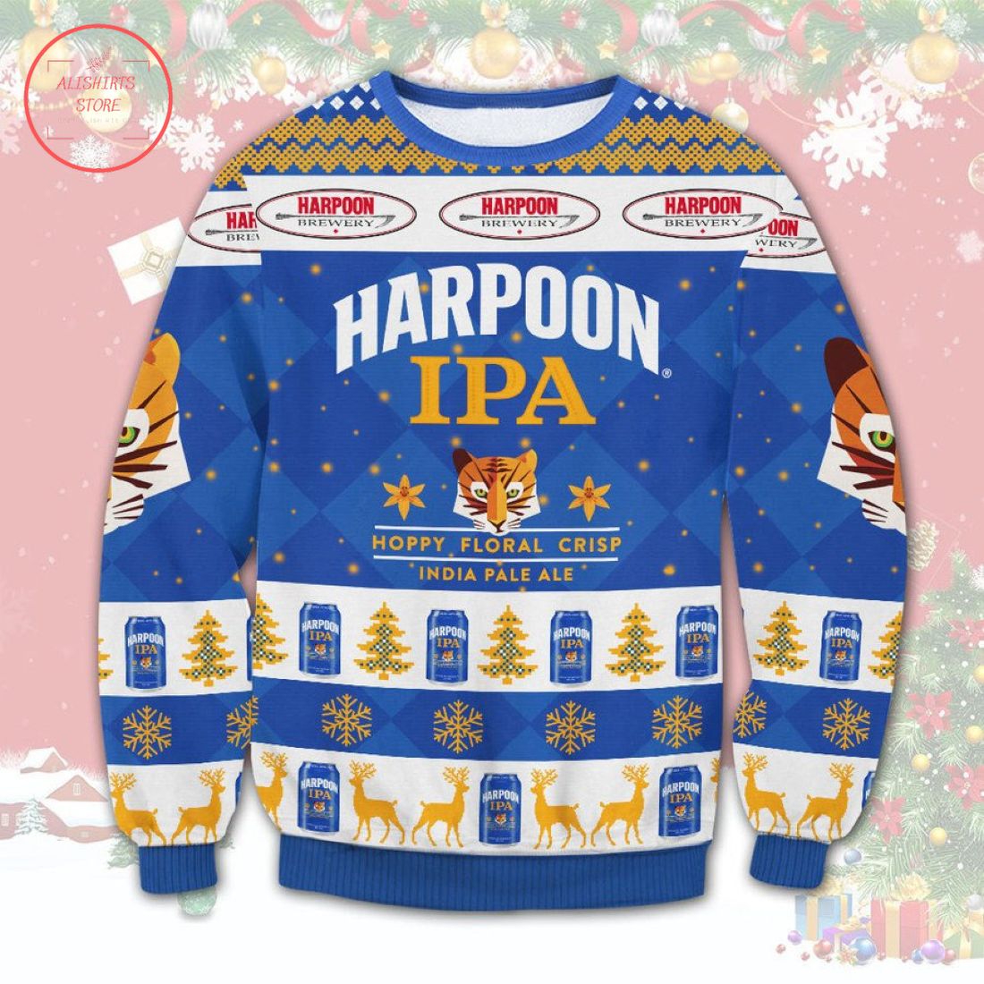 Harpoon IPA Ugly Christmas Sweater