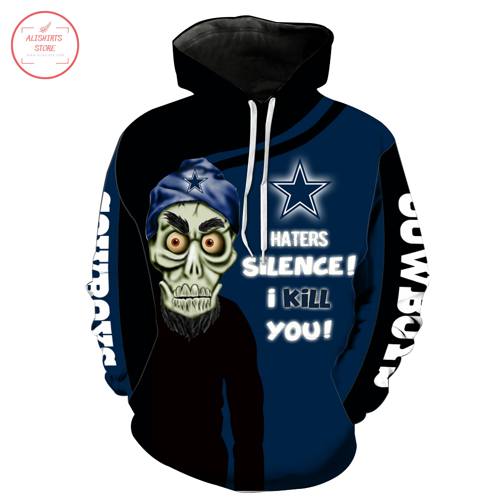 Haters Silence Dallas Cowboys hoodie 3d