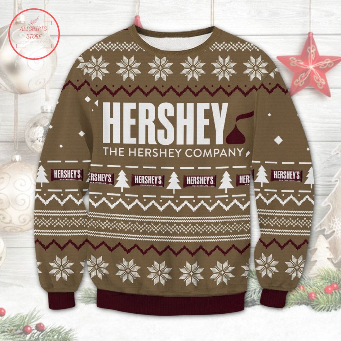 Hershey Chocolate Ugly Christmas Sweater