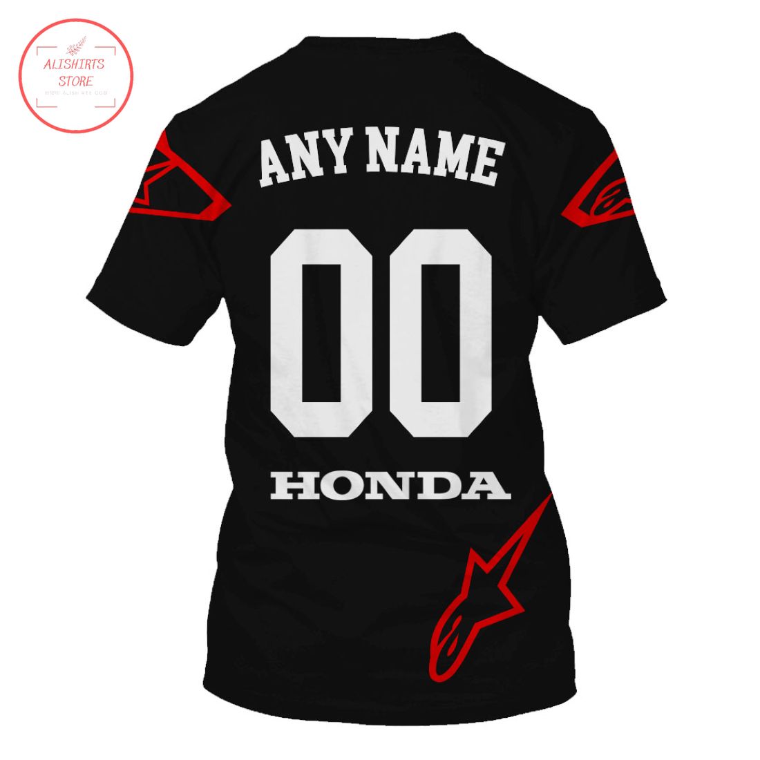 Honda Showa Racing Moto Personalized All Over Printed Shirts