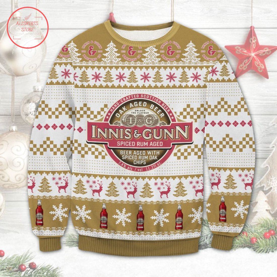 Innis and Gunn Ugly Christmas Sweater