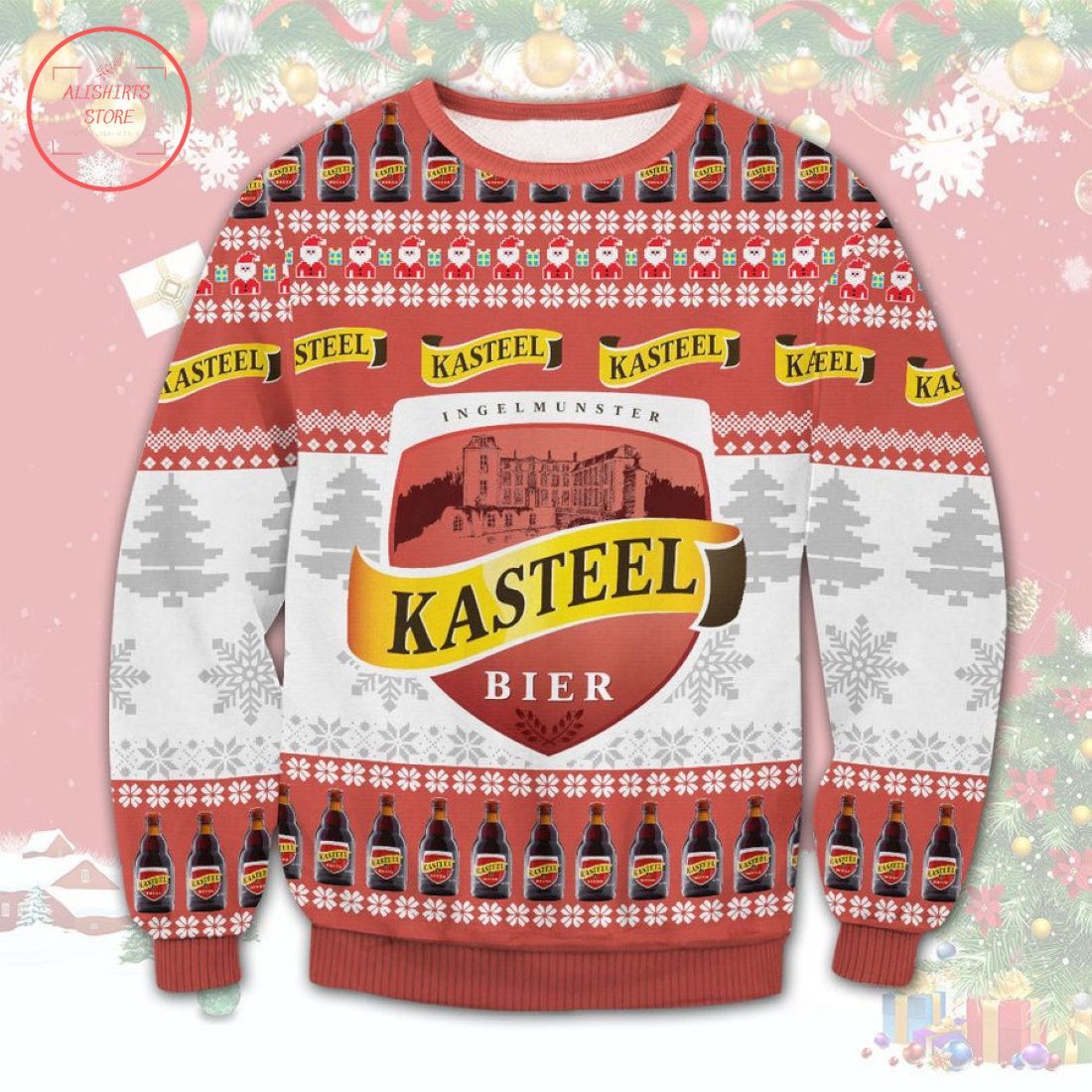 Kasteel Bier Ugly Christmas Sweater