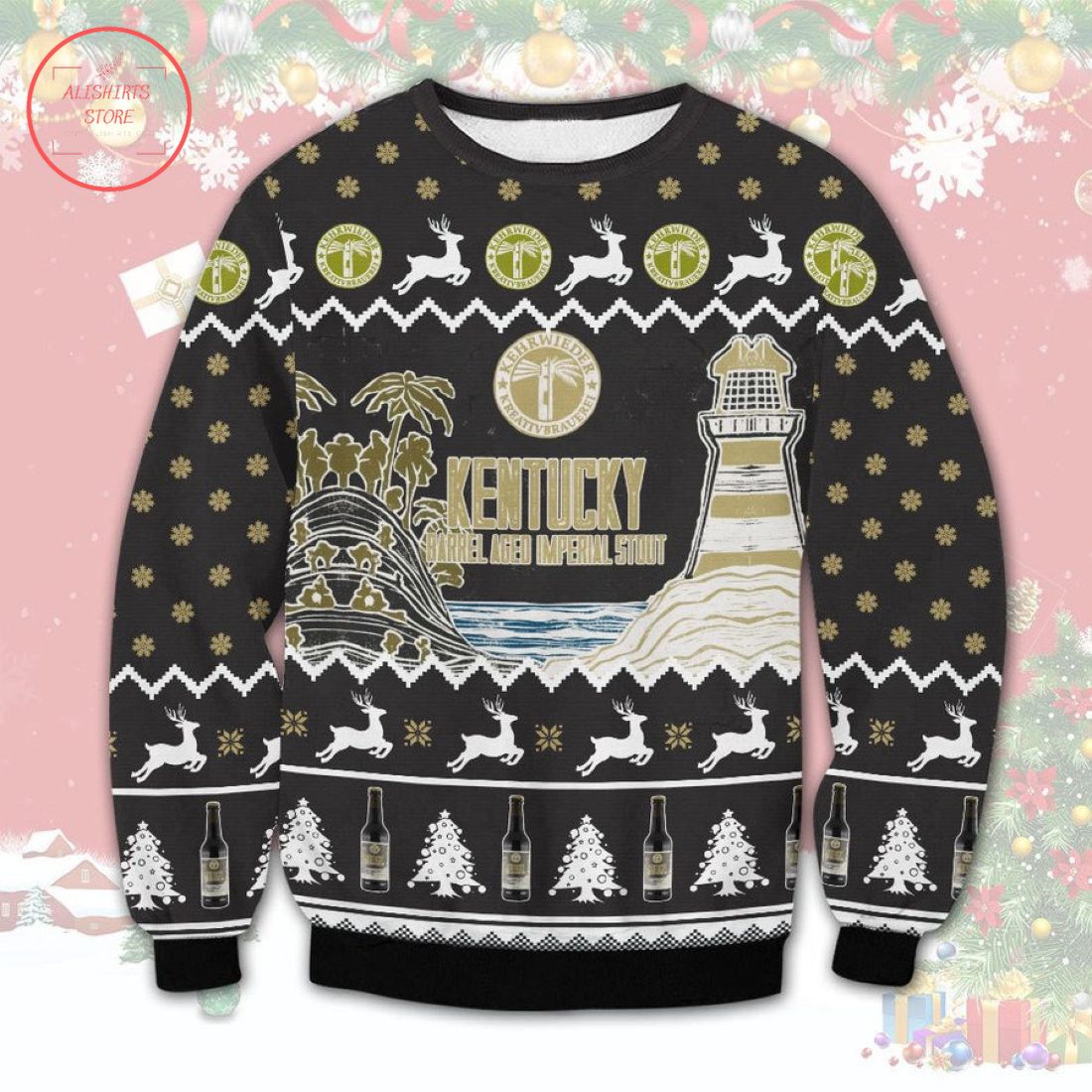 Kentucky Barrel Aged Imperial Stout Ugly Christmas Sweater